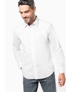 K-KA529-LONG-SLEEVED COTTON/ELASTANE SHIRT 2